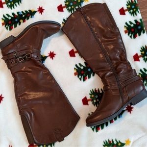 Nicole - Women's Tall Brown Boots, Size 9M